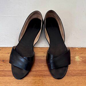 Nisolo Mia Peeptoe Ballerina Flat